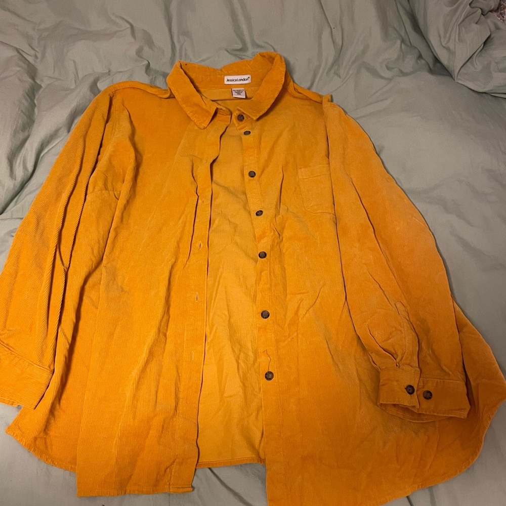 Corduroy Yellow Jacket/Shirt